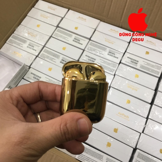 tai nghe bluetooth airpod mạ vàng 