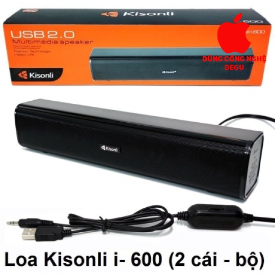 LOA THANH VI TÍNH KISONLI I-600 CỰC HAY ( i600 )