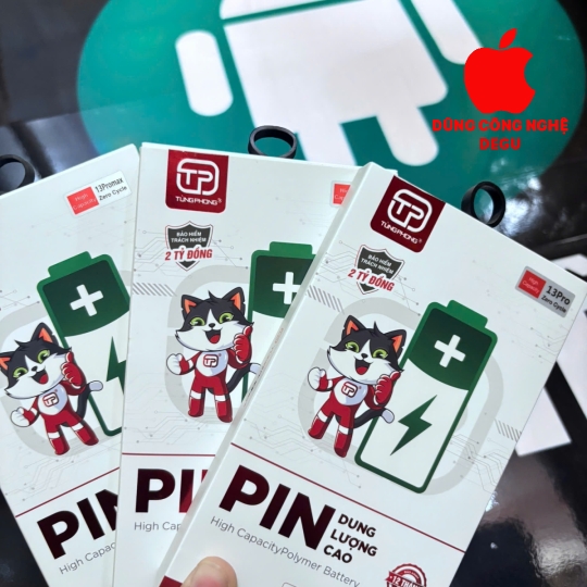 PIN IPHONE 13 PRO DUNG LƯỢNG CAO