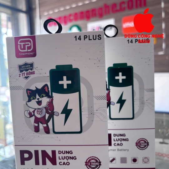 PIN IPHONE 14 PLUS DUNG LƯỢNG CAO