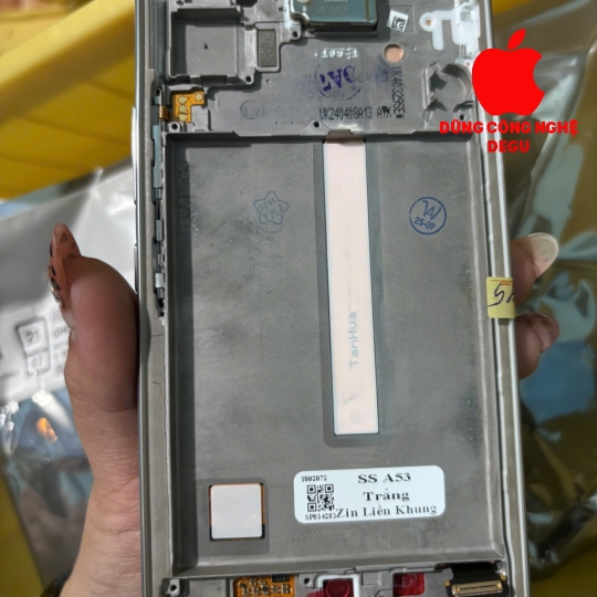MÀN HÌNH SAMSUNG A53 AMOLED KHUNG TRẮNG ZIN 