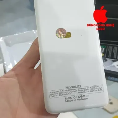 pin dự phòng 5s pace 10200mah có lcd sạc chuẩn (6th)