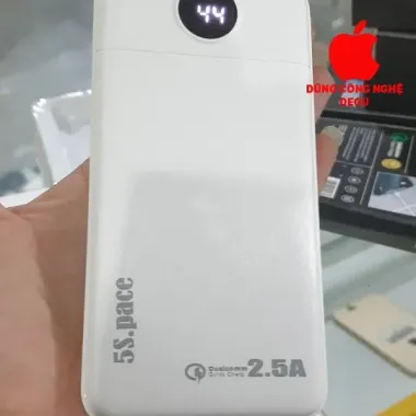 pin dự phòng 5s pace 10200mah có lcd sạc chuẩn (6th)