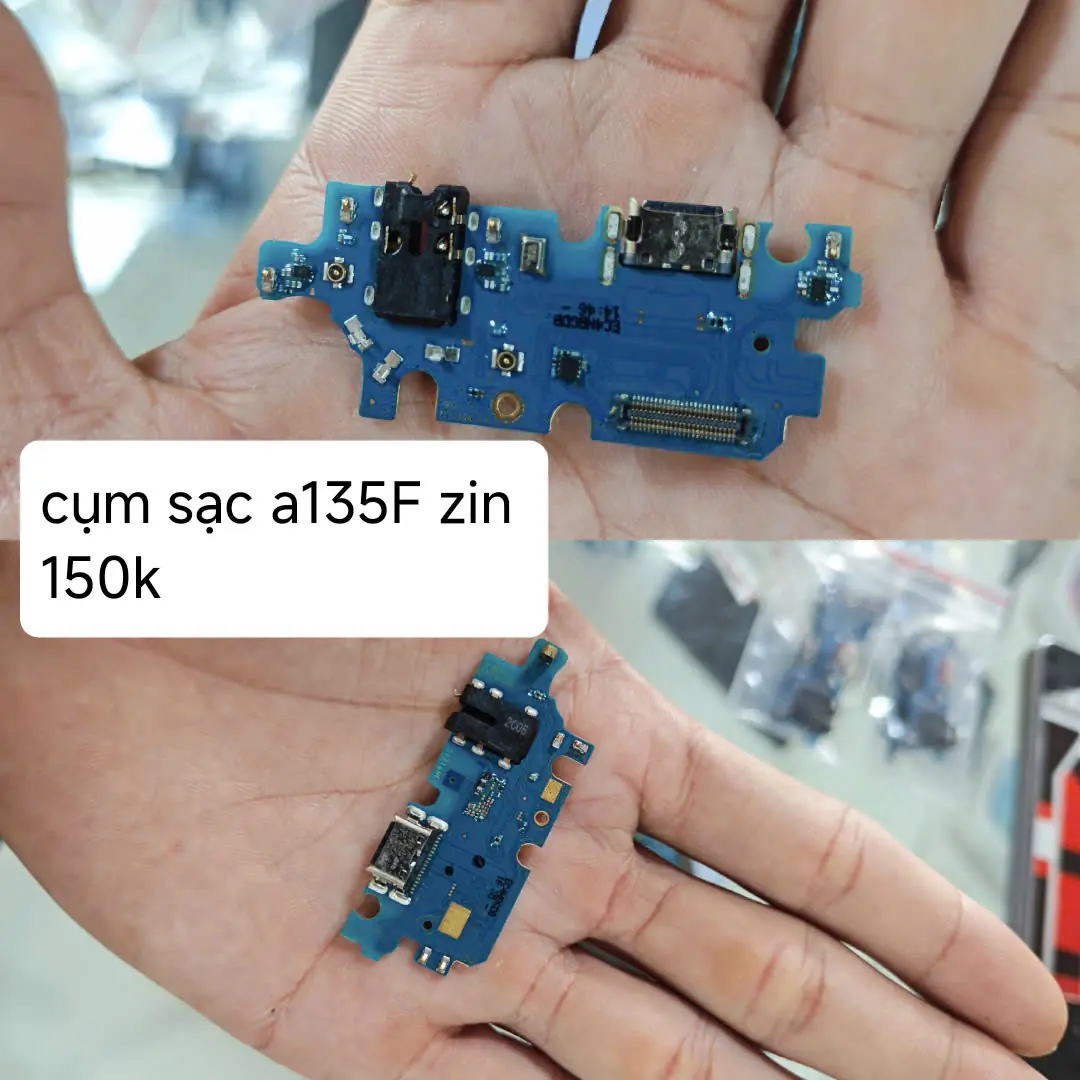 Cụm sạc samsung a135f zin 