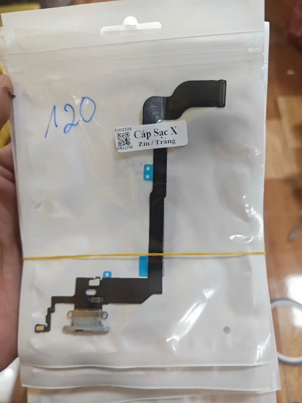 cụmmcasp sạc iphone x zin new 