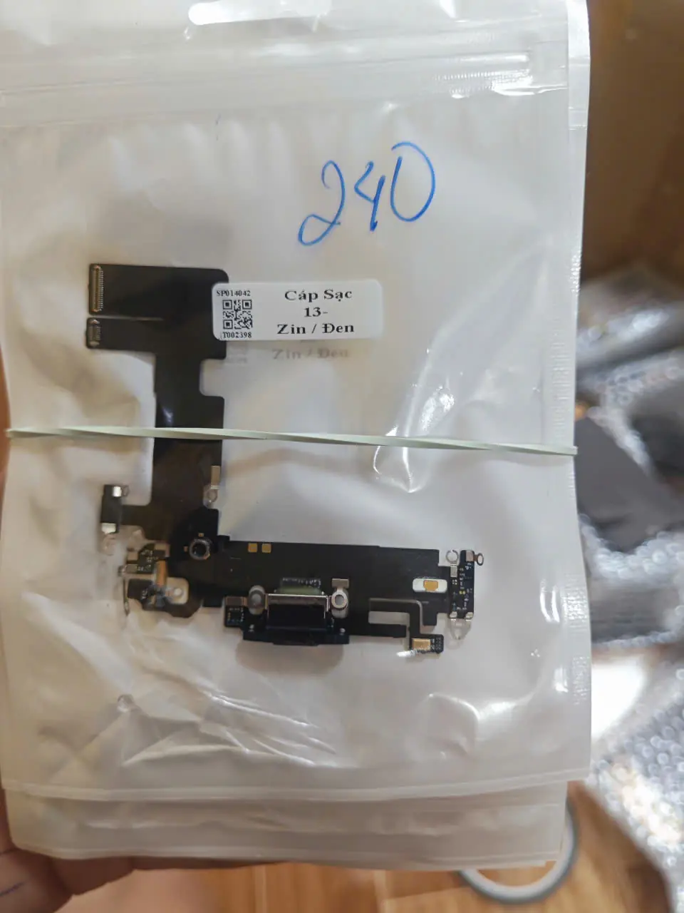 cụm cap sạc iphone 13 zin new 