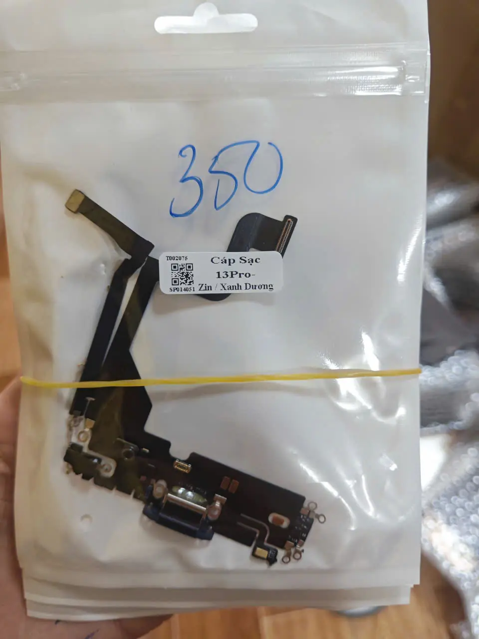 cụm cap sạc iphone 13 pro zin new 