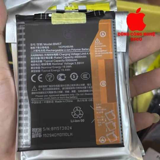 Pin Xiaomi 13T 5G, Xiaomi 13T Pro, POCO X6 Pro và Redmi Note 13 Pro 4G – Mã pin BM5T