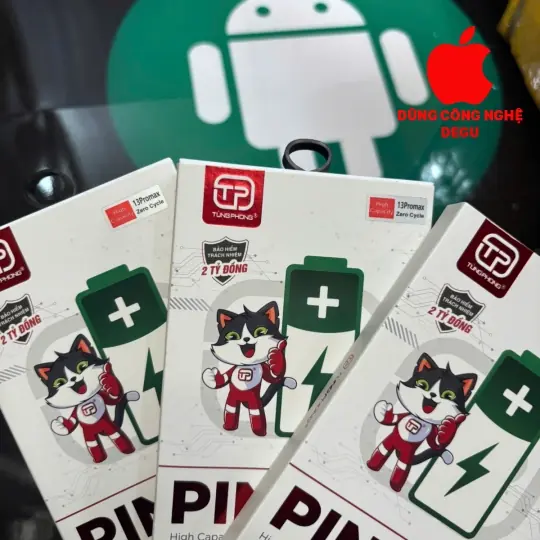 PIN IPHONE 13 PROMAX DUNG LƯỢNG CAO