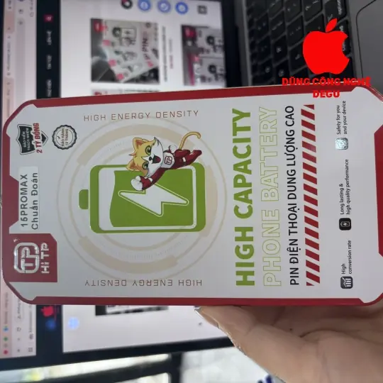 PIN TP IPHONE 15 PROMAX CHUẨN ĐOÁN DUNG LƯỢNG CAO